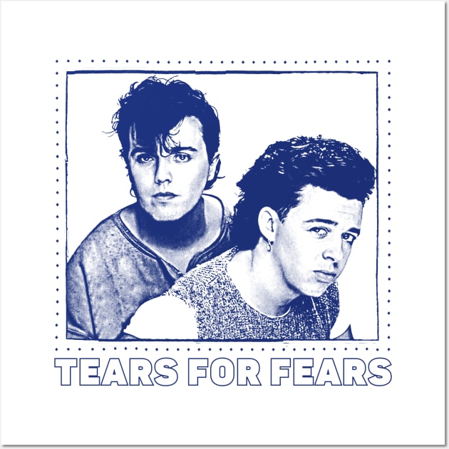 -- Tears For Fears -- 80s Aesthetic Wall Art by DankFutura